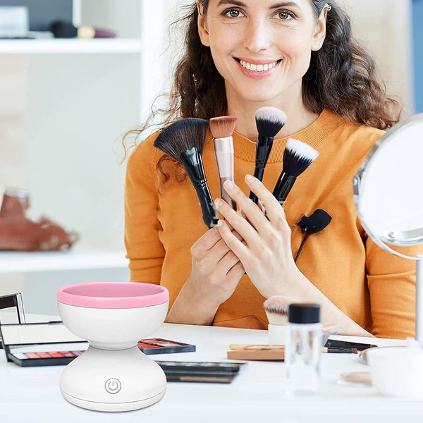 Limpiador de brochas de maquillaje - Gleamakeup™ 