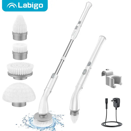 LABIGO® - Fregadora eléctrica giratoria