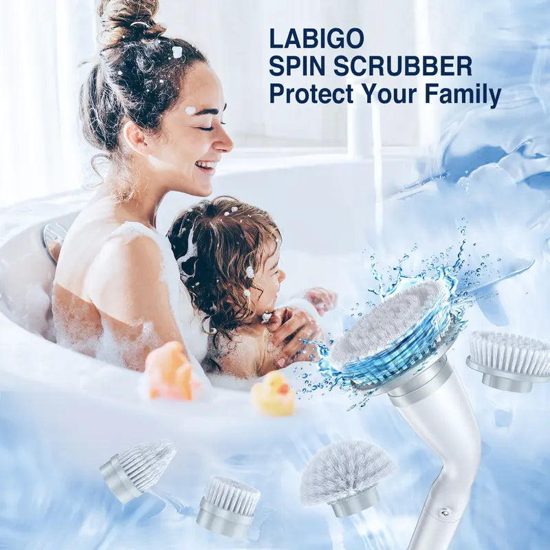 LABIGO® - Fregadora eléctrica giratoria