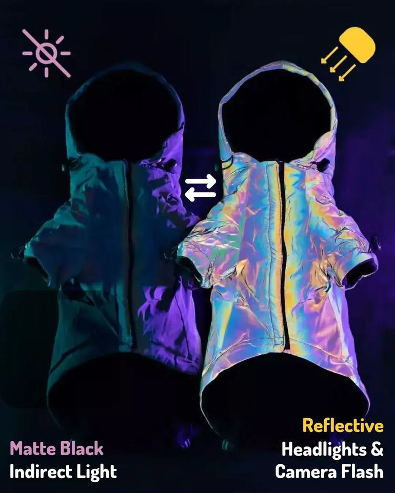 FlashPup® - Chaqueta ultrarreflectante para perros