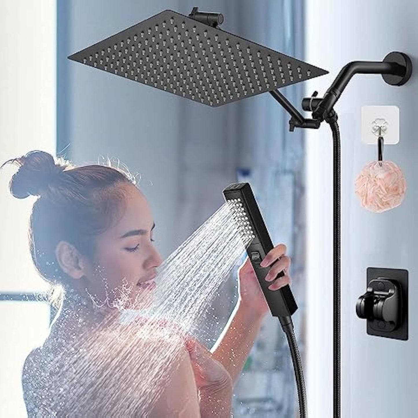 HydroMax® - Juego de ducha ajustable de alta presión