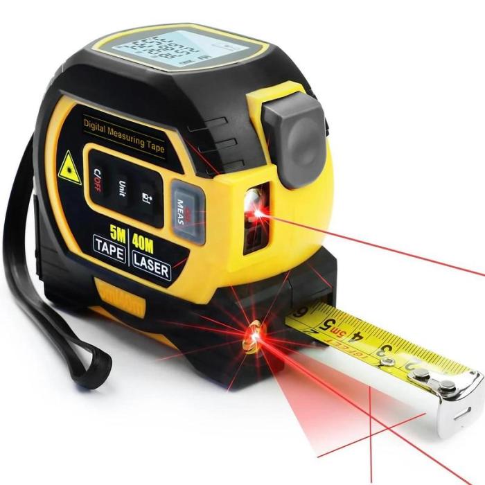 LaserMeasure Pro 2 en 1 - Cinta métrica láser digital