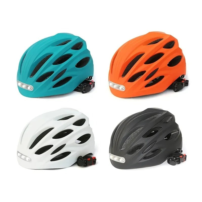 GlowHelm™ - Casco de ciclismo iluminado